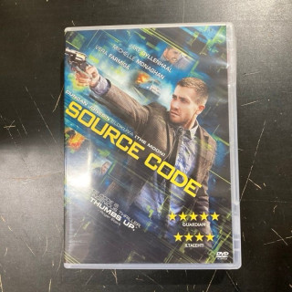 Source Code DVD (VG+/M-) -jännitys/sci-fi-